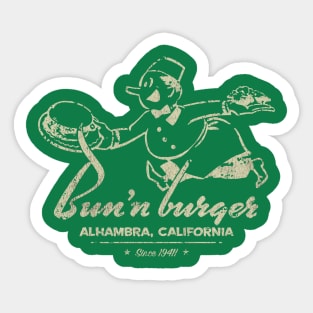 Bun'n Burger Sticker